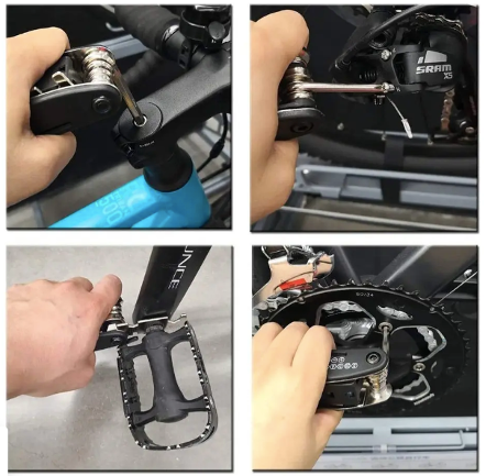 BikeRescue™ Kit de Herramientas para emergencia y reparación de Bicicletas